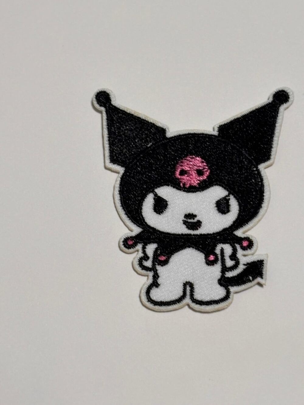 Hello Kitty Sanrio Characters Style Iron Patch Clothing Accessory Kuromi